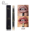 Pudaier 2 in 1 16 Color New Double Ended Sexy Lasting Matte Lipstick Waterproof Lipliner Lipstick Pencil