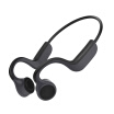 E9 Bone Conduction Headset Wireless Bluetooth 50 Earphone Outdoor Sports Headphone Hands-free with Mic Black