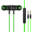 JIES V5 35mm Gaming Headset In Ear Earphone Stereo Music Game Headphone with Microphone for Mobile Phone Laptop Desktop Computer