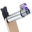 APEXEL APL - Lente Macro De Lupa Para Microscopio Con Zoom Universal 200xM 200xM Para IPhone