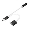 2 En 1 USB C Tipo C A 35 Mm Para Auriculares Audio Aux Jack  Cable Adaptador De Carga