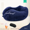 NeillieN Neck u-shaped pillow neck aircraft train pillow siesta car sleeping artifact cervical neck pillow travel neck pillow u-sh