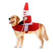 Mascota De Navidad Disfraces De Perros De Santa Cachorro De Gato Fiesta De Disfraces Equipo Para Montar Mascotas Divertido Santa Claus Ropa De Perro R