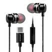 Platinum POLVCDG G3 type-c earphone in-ear millet 68SEHuawei P20mate10nut pro2 mobile phone universal black