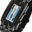 SKMEI LED creative design watch special time display