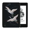 Bai Tu solo se adapta a la nueva funda protectora pintada de 2018 Kindle Paperwhite 4 lector de libros electrónicos de Amazon cáscara del sueño grúa voladora negra