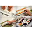 Roller Sushi Maker Molde Para Hacer Rollos Kit De Sushi Bazooka Arroz Carne Verduras Fabricación De Bricolaje Herramientas De Cocina Gadgets Accesorio