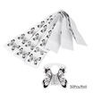 50Pcs Nail Art Tip Nail Form Sticker Butterfly Shape Nail Forms for Acrylic UV Gel Nail Extension Guide Tools Nail Care Manicure D