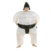 Cute Adult Inflatable Sumo Costume Suit with Air Operated Fan Fancy Dress Halloween Party Cosplay Outfit Fat Inflatable Wrestler C