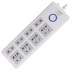 YIJIBEI Plug-in board plug socket socket wiring board new national standard patch panel 8 18 meters total control switch YZ-H584