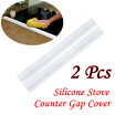 2Pc Kitchen Silicone Stove Counter Gap Cover Easy Clean Relleno De Hendidura Resistente Al Calor