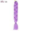 Ishow 24inch Synthetic Braiding Hair Pure Color HighTemperature KanekalonJumbo Braid Hair Extensions Crochet Yaki Texture 1pc100g