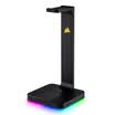 USCORSAIR ST100 RGB Aluminum Earphone Holder 35mm Interface 71ch Black