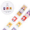 Kinbor hand book&paper tape 25mm10m hand account character sticker that day DTB64103
