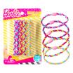 Barbie hair tools Hair band Elastic band combination Children series 2 pair of rope 1 star 1 magic band 1 pair clip Acrylic hair tool color random