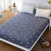 Jiuzhou ciervos cama textiles para el hogar cama de algodón de una sola pieza Simmons cubierta protectora cubierta de la cama funda de colchón sola cama cubierta cama deslizamiento pensamientos 120 200 cm
