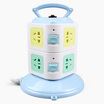 Liang lengon Vertical plug-in second floor 8-bit patch cord plug-in portable sub-control patch panel overload protection GB combination hole 18 meters
