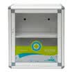 Jinlongxing medicine box wall-mounted family medicine medicine box aluminum safety medicine box health storage box B011