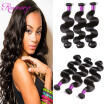 8A Indian Virgin Hair Body Wave 3 Bundles Wet And Wavy Indian Human Hair 100 Unprocessed Human Hair Extensions