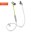 Plantronics BackBeat FIT 305 Lightweight Waterproof Sport Bluetooth Earphones Stereo Headphones Music Headphones Universal Double In-Line Lime Green Gray