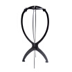 Wig Stands Plastic Hat Display Wig Head Holders 1PC Mannequin HeadStand Portable Folding Wig Stand Black