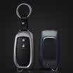 Huashi Toyota Key Case Prado Key Bag Toyota Lei Ling Highlander Camry Double Engine Corolla Reiz Crown Overbearing Key Bag Buckle Case A - Platinum Grey