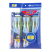Three laugh anti-down compact toothbrush fine hair 3 2 sticks