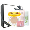 MISSHA Emoji limited edition cushion BB Cream Value Pack facial expression cushion 15g cream 1ml 5 makeup before the milk 20ml PH Cleansing Milk 30ml