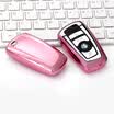 Di Galen BMW BMW Key Case 3 Series 320li 5 Series X3X4 6 Series Z4 Car Key Cover Dedicated Key Case Buckle Light Silver