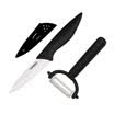 Ceramics knife MYCERA ceramic knife cut fruit knife set two-piece kitchen household full kitchenware shaver black TC06B