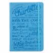 Guangbo 120 25k leather notebook reading notebook student supplies blue GBP0545