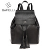 BAFELLI new arrival Genuine Leather drawstring backpack tassel mochilas mujer travel bag teenagers girls school backpack women