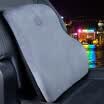 ICAROOM car waist memory foam car waist back cushion office chair pillow cushion I-093MF-H elegant gray