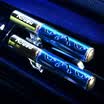 Kouou car perfume car scented decoration flute rhyme car with air outlet perfume cologne double brown