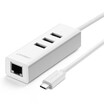 Green Alliance Type-C cable 100 megahertz card Apple MacBook docking converter USB-C to RJ45 network port adapter data cable 30HUB splitter hub 40382