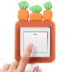 Yuhuaze Yuhuaze soft luminous luminous switch stickers 5 installed creative cartoon switch cover decorative wall stickers socket protective cover