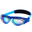 Zoke ZOKE swimming glasses men plating large frame anti-fog waterproof adult swimming goggles 612501215 blue