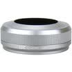 JJC LH-JX100II SILVER Hood for Fuji X100T X100S alternative LH-X100 comes with adapter ring can be installed 49mm compatible original lens cover