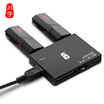 Chuanyu Multifunctional SDTFMS Camera Mobile Phone Reader 3 Port USB HUB Hub With One to Three Interface Splitters 60CM
