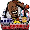 LMA Loma Car Sticker Basketball Baby Ball Car Sticker Paul Pierce Cartoon Sticker 3D Funny Car Sticker