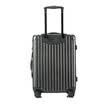 LATIT Zipcase Trunk Silent Caster Trolley Case Men&39s&Women&39s Travel Lockbox 20 &quotSilver