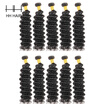 Brazilian Deep Wave 10 Bundles Virgin Human Hair Bundels Brazilian Virgin Hair Deep Wave Hair Extensions