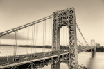 Custom photo wallpaper New York bridge mural retro wallpaper bedroom TV background wallpaper personality city building wallpaper