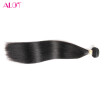 Alot Hair India Straight Wave Virgin Hair Double Machine Weft Straight Wave 1 bundle Weave