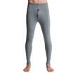 Playboy alpaca warm pants men plus velvet thickening long pants men warm leggings men deep gray ash XXL