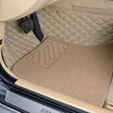 Wufu Jinniu new Tuoshun double-enclosed leather car mat Audi Q3 Mercedes-Benz C-class GLC BMW 5 Series 3 Series mats fashion brown