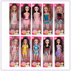 Abbie Lens Eyes with 3D Curl Eyelashes Doll Toys Clothes Gown Outfits&Shoes for Girls Birthday Party Christmas Gift