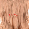 24 inch Wavy Clip in Hair Extensions Synthetic Heat Resistant Fiber Pure Color 4 Clips 190gpc 17 Colors Available