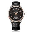 According to wave EBOHR watch the city classic series of white fashion solid steel belt mechanical male watch 50340118