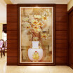 Custom 3d mural 3D stereo mural personalized wallpaper TV background wall wallpaper hallway jade orchid wallpaper mural